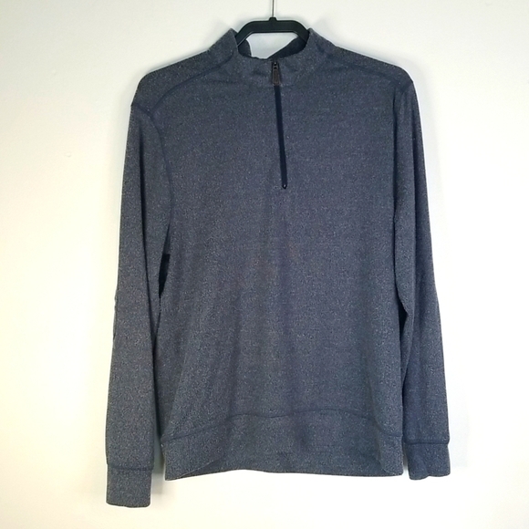 Greg Norman Gray Men's Quarter Zip Pullover EUC - Picture 1 of 7